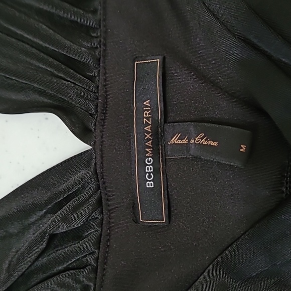 BCBGMaxazria long black gown size Medium - Picture 5 of 11